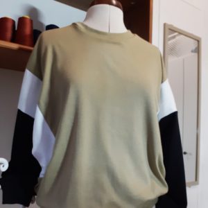 LE SWEAT COLOR BLOCK ADULTE