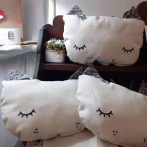 apprendre la couture coussin chat