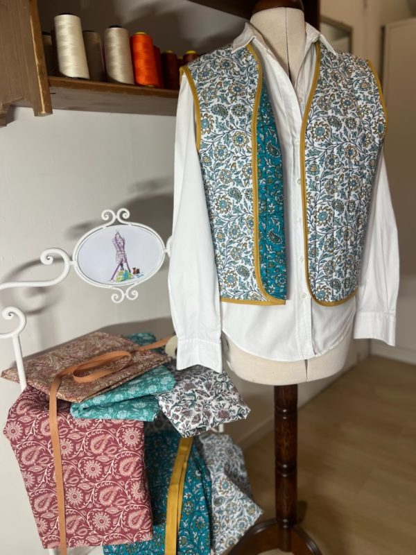 Stage de couture gilet matelassé